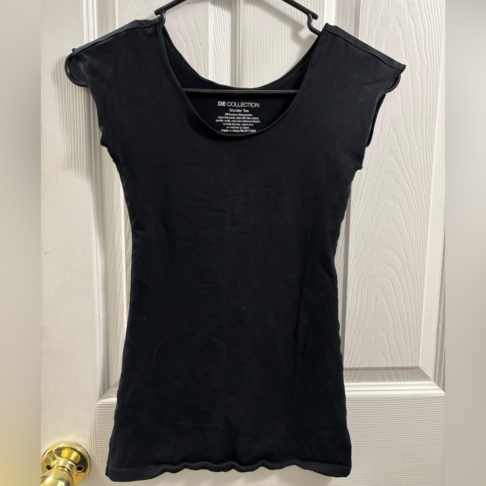 DownEast Black wonder tee